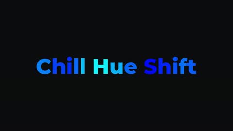 Chill Hue Shift — After Effects fill and stroke preset preview