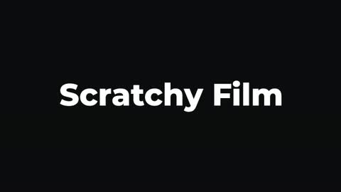 Scratchy Film — After Effects graphical preset preview