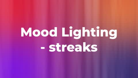 Mood Lighting - streaks — After Effects creative preset preview