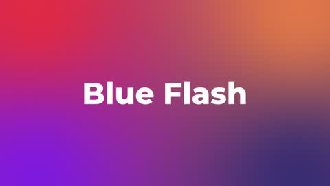 Blue Flash — After Effects legacy preset preview