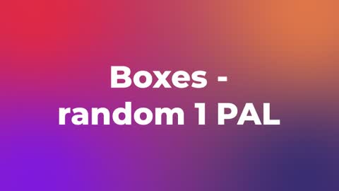 Boxes - random 1 PAL — After Effects legacy preset preview