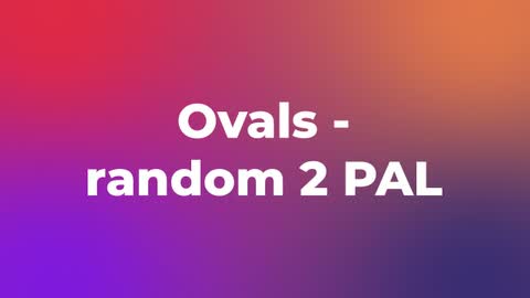 Ovals - random 2 PAL — After Effects legacy preset preview