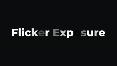 Flicker Exposure — After Effects lights and optical preset preview