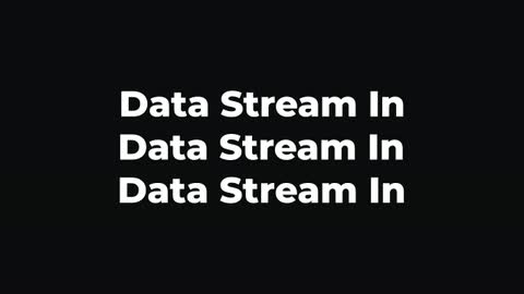 Data Stream In — After Effects multi-line preset preview