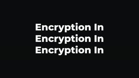 Encryption In — After Effects multi-line preset preview