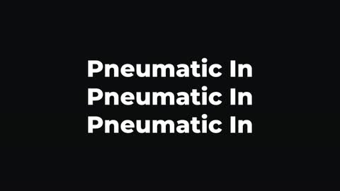 Pneumatic In — After Effects multi-line preset preview