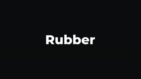 Rubber — After Effects organic preset preview