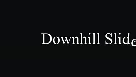 Downhill Slide Off — After Effects paths preset preview