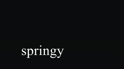 Springy — After Effects paths preset preview