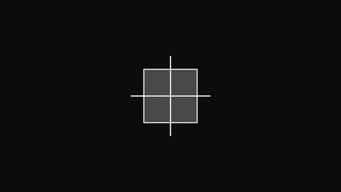 Crosshair - square — After Effects sprites - still preset preview