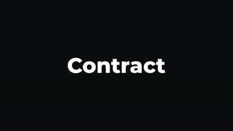Contract — After Effects tracking preset preview