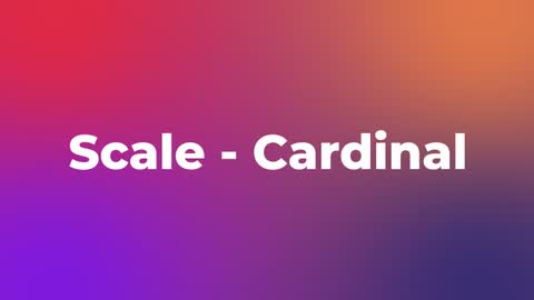 Scale - Cardinal — After Effects movement preset preview