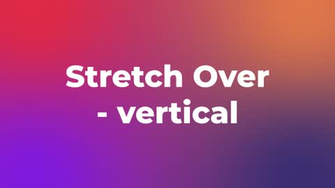 Stretch Over - vertical — After Effects movement preset preview