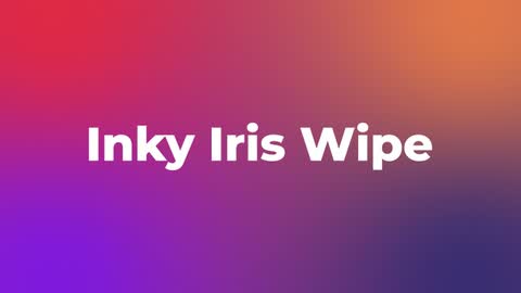 Inky Iris Wipe — After Effects wipes preset preview